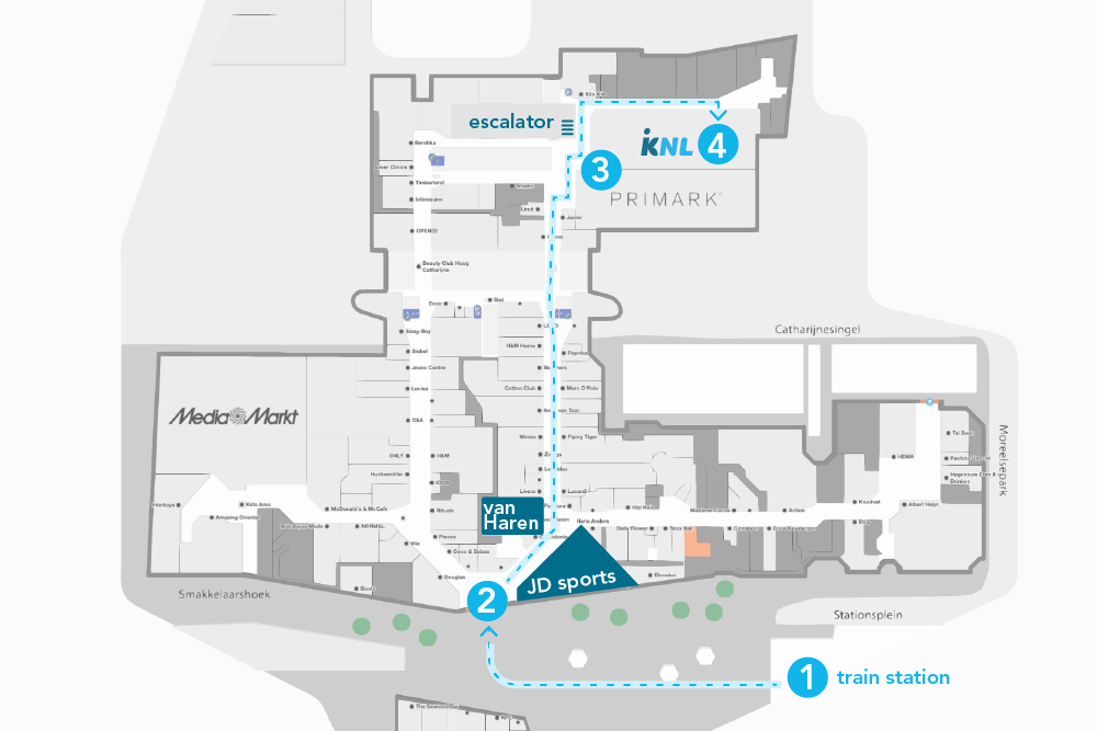 Directions to IKNL office Utrecht