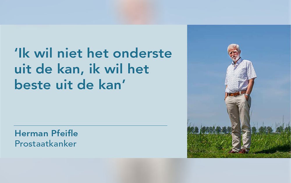 Herman deelt ervaringen over behandeling prostaatkanker