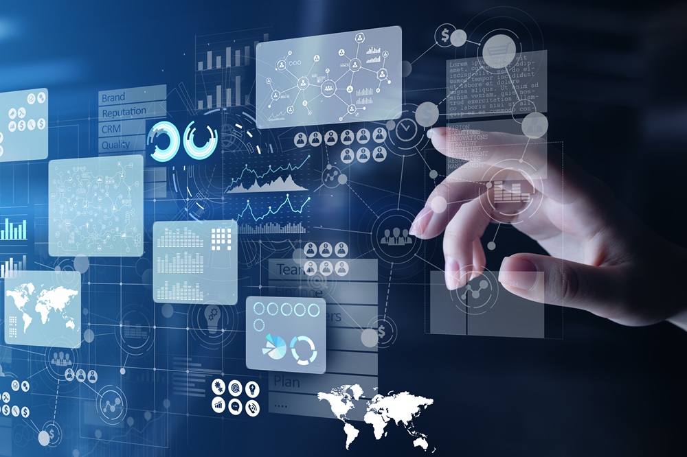 data met hand