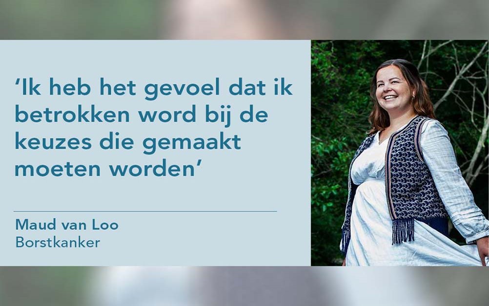 Maud vertelt over haar behandeling