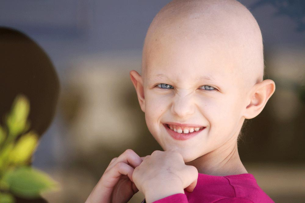 Kanker onder kinderen en licht gestegen